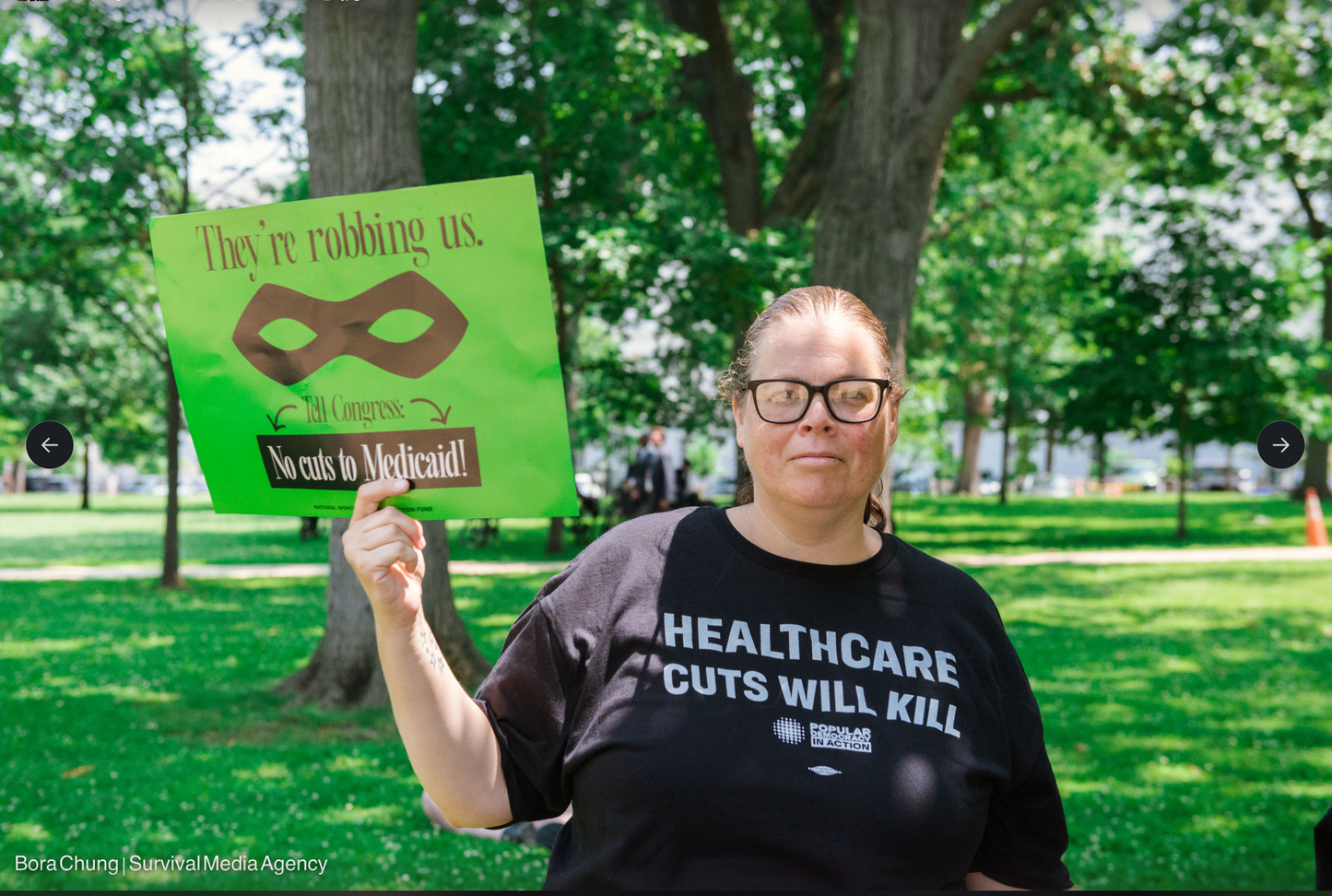 Healthcare Cuts Will Kill (Black Tee)