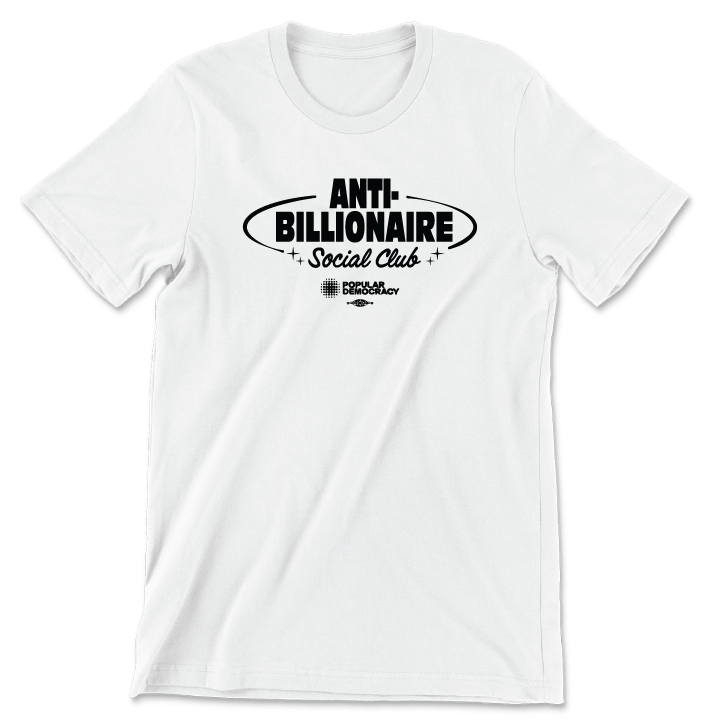 Anti Billionaire Social Club (White Tee)